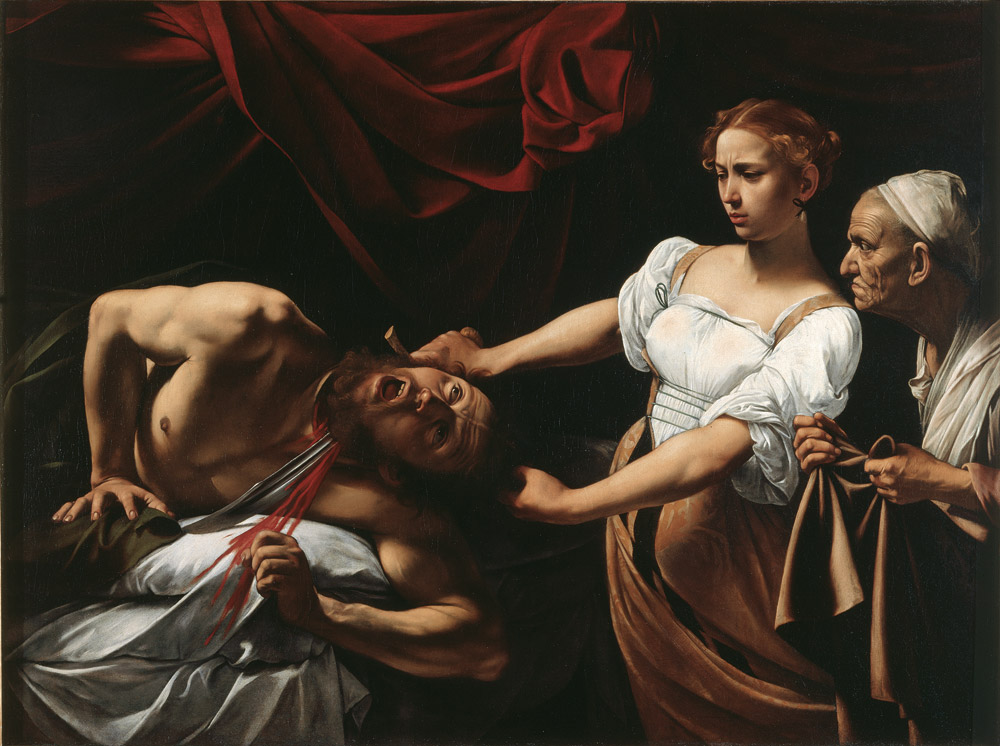 Caravaggio, Giuditta e Oloferne Caravaggio, Giuditta e Oloferne