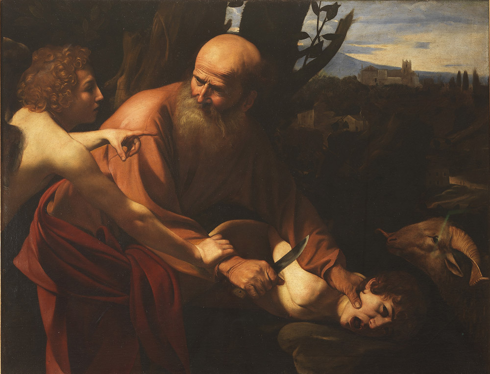 Caravaggio, Sacrificio di Isacco Caravaggio, Sacrificio di Isacco
