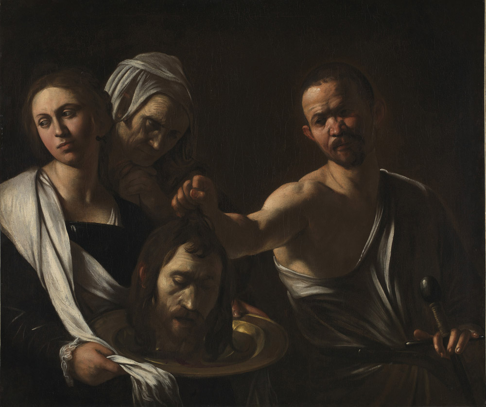 Caravaggio, Salomè con la testa del Battista Caravaggio, Salomè con la testa del Battista