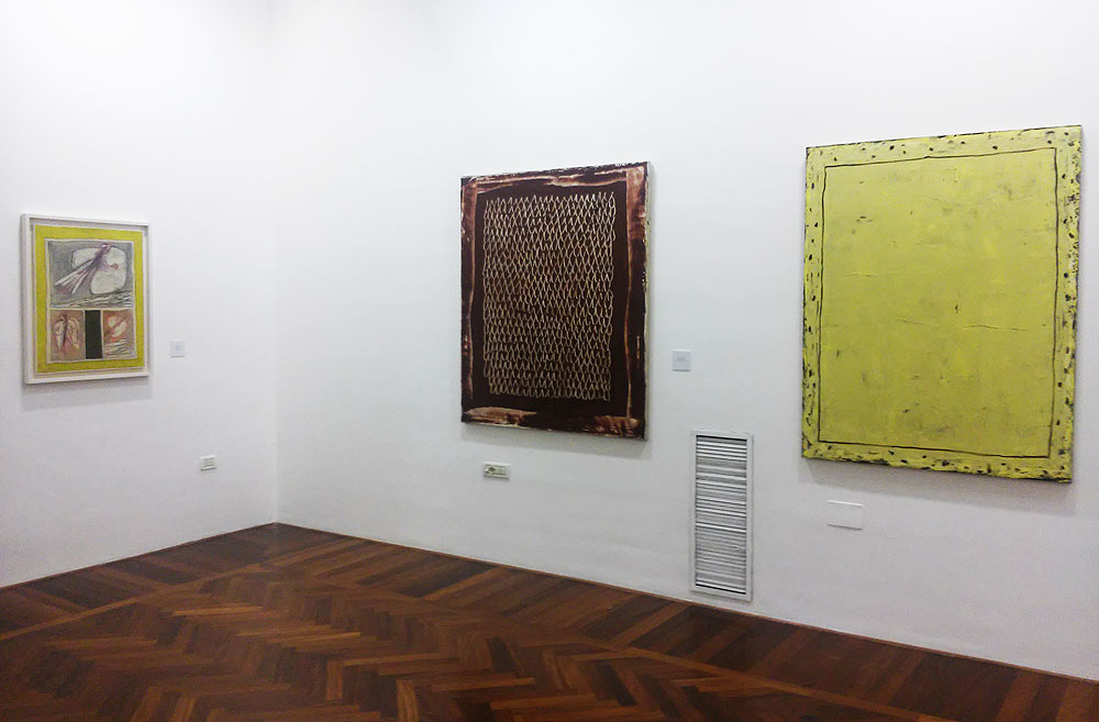 Una sala della mostra Alfabeto segnico al CAMeC (La Spezia)