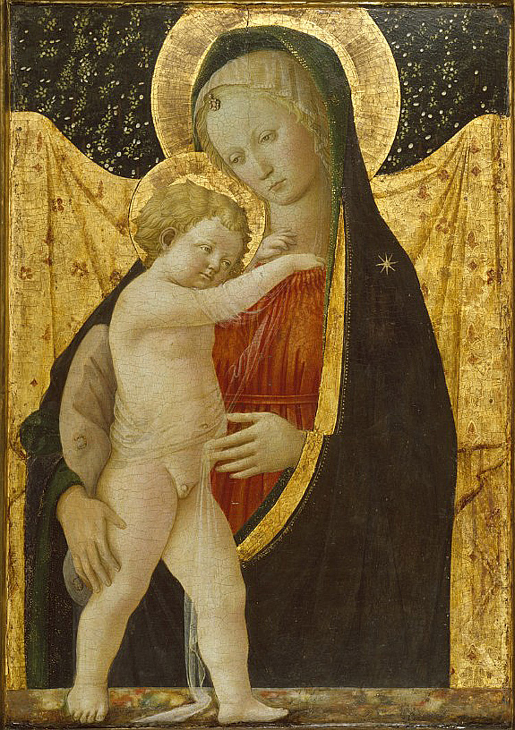 Filippo Lippi, Madonna col Bambino di Baltimora