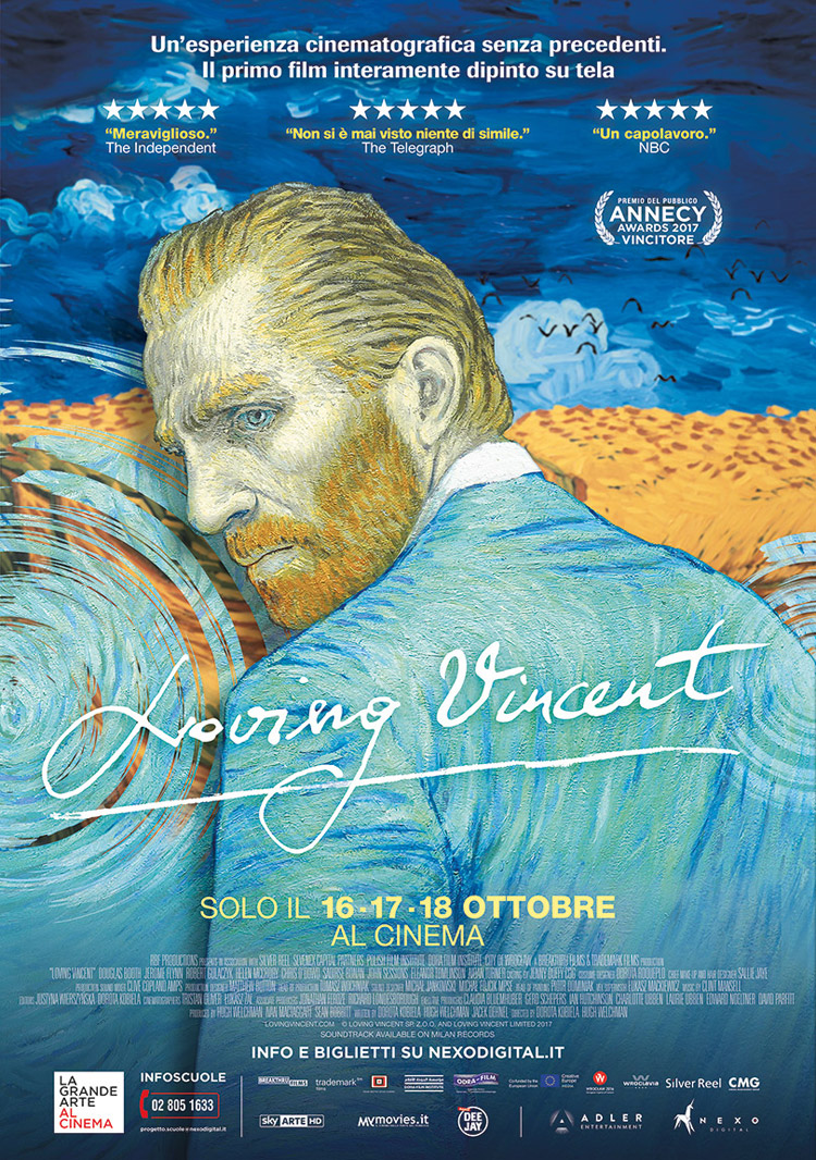 L'arrivo in Italia di Loving Vincent