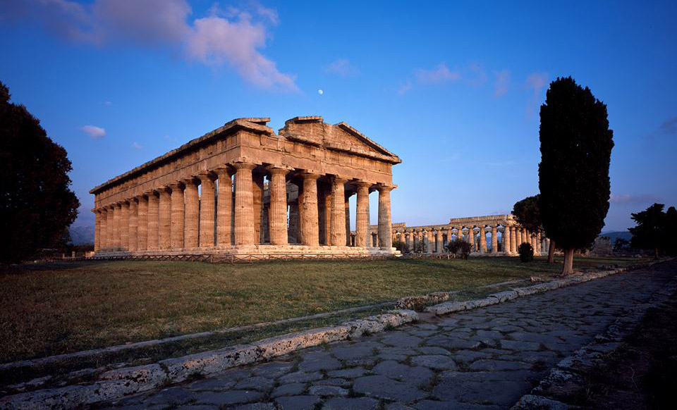 The Temple of Neptune at Paestum