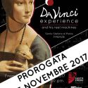 Prorogata fino al 5 novembre la Da Vinci Experience