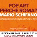 Mario Schifano e la Pop Art italiana in mostra ad Asolo