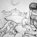 Ritrovata una cartella con duecento disegni erotici di inizio Novecento