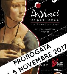 Prorogata fino al 5 novembre la Da Vinci Experience