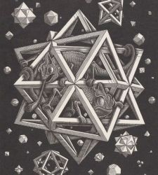Escher a Palazzo Blu di Pisa