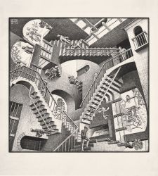 Maurits Cornelis Escher's precious structures on display in Milan