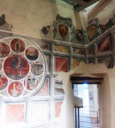 Un fresco medieval "budista" en el Palacio Corboli de Asciano