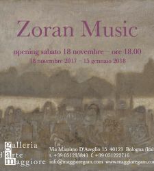 Zoran Music in mostra alla Galleria d'Arte Maggiore di Bologna
