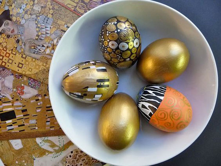 Le uova di Pasqua di Gustav Klimt Le uova di Pasqua di Gustav Klimt