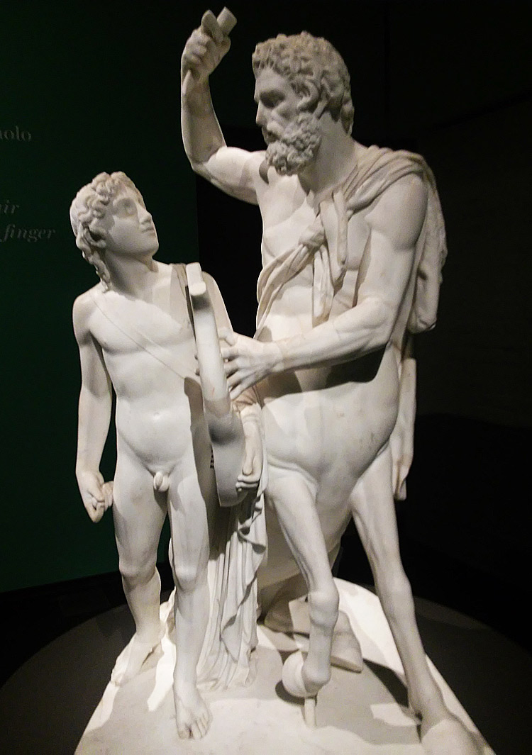 Bartolomeo Ferrari, Chirone ammaestra Achille nella musica