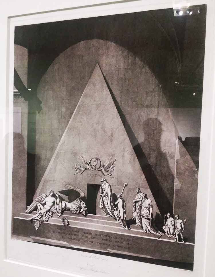 Antonio Bernatti e Antonio Lazzari, Monumento a Canova