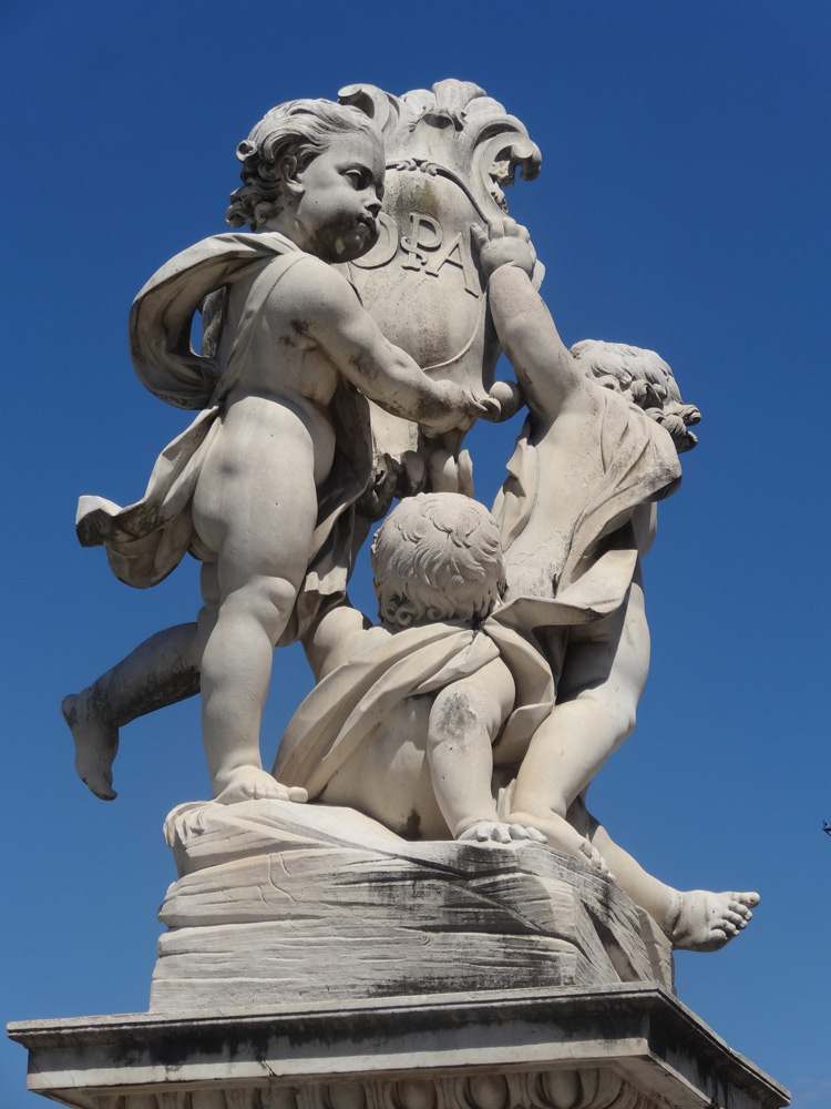 Giovanni Antonio Cybei e Giuseppe VaccÃ , Fontana dei Putti, vista posteriore