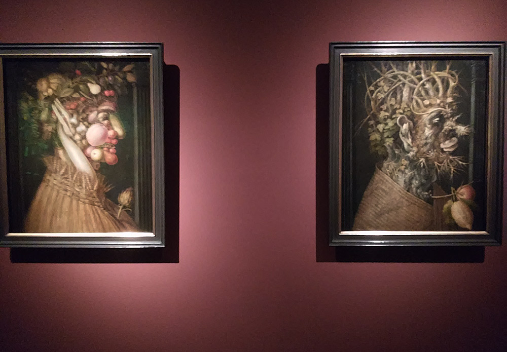 Giuseppe Arcimboldi, l'Estate e l'Inverno di Monaco di Baviera