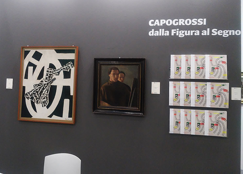 La mostra su Capogrossi da Campaiola La mostra su Capogrossi da Campaiola