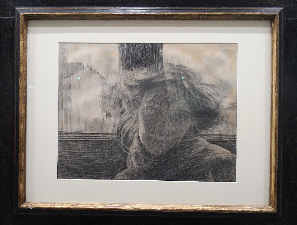 Umberto Boccioni, Controluce (1910; matita e inchiostro su carta, 36 x 49 cm)
 Umberto Boccioni, Controluce (1910; matita e inchiostro su carta, 36 x 49 cm)