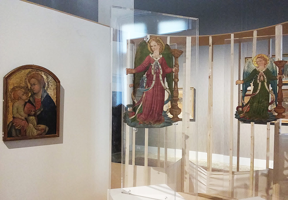 Gli angeli e la Madonna di Ottaviano Nelli