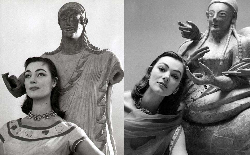 Le immagini di Gattinoni al Museo Nazionale di Villa Giulia