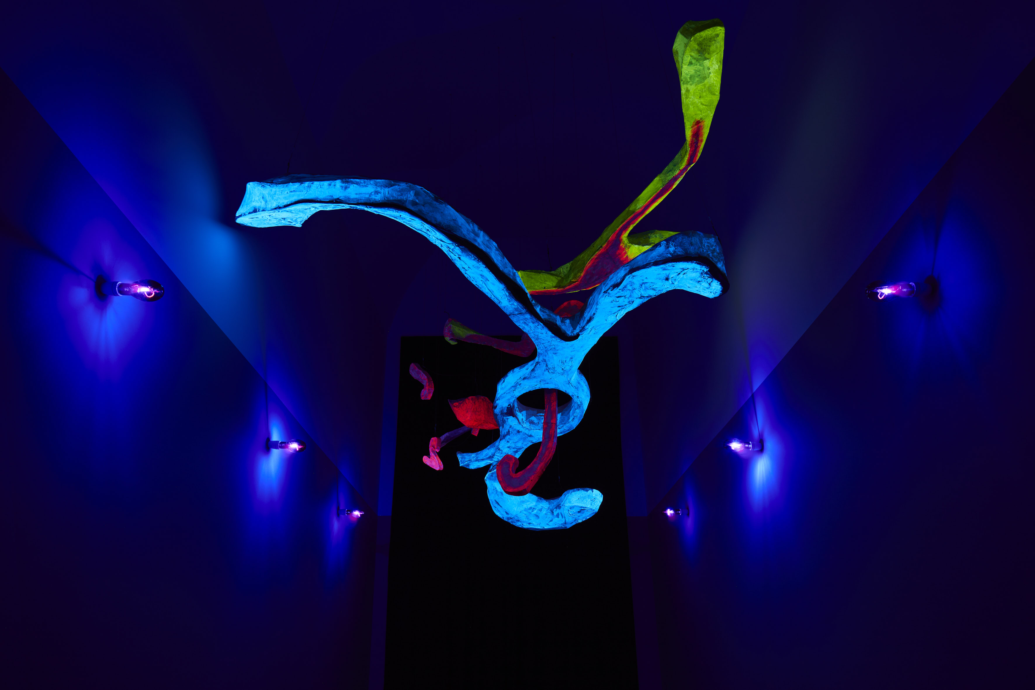 Lucio Fontana, Ambiente spaziale a luce nera Lucio Fontana, Ambiente spaziale a luce nera
