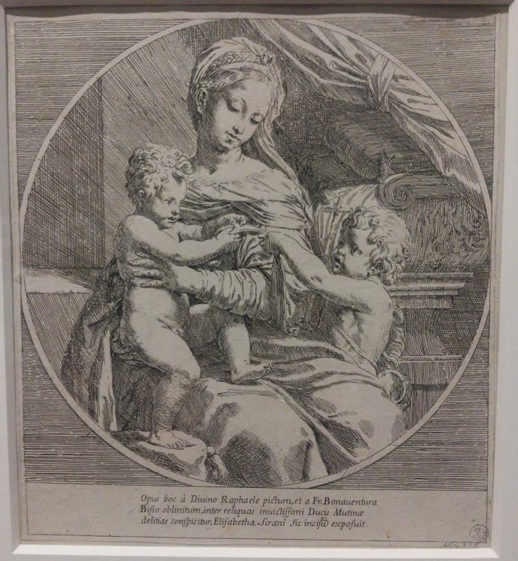 Elisabetta Sirani, Madonna col Bambino e san Giovannino