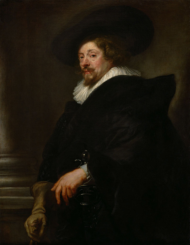 Pieter Paul Rubens, Autoritratto (Vienna)