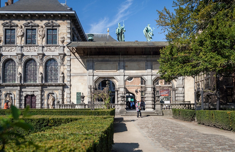 Il portico della Rubenshuis