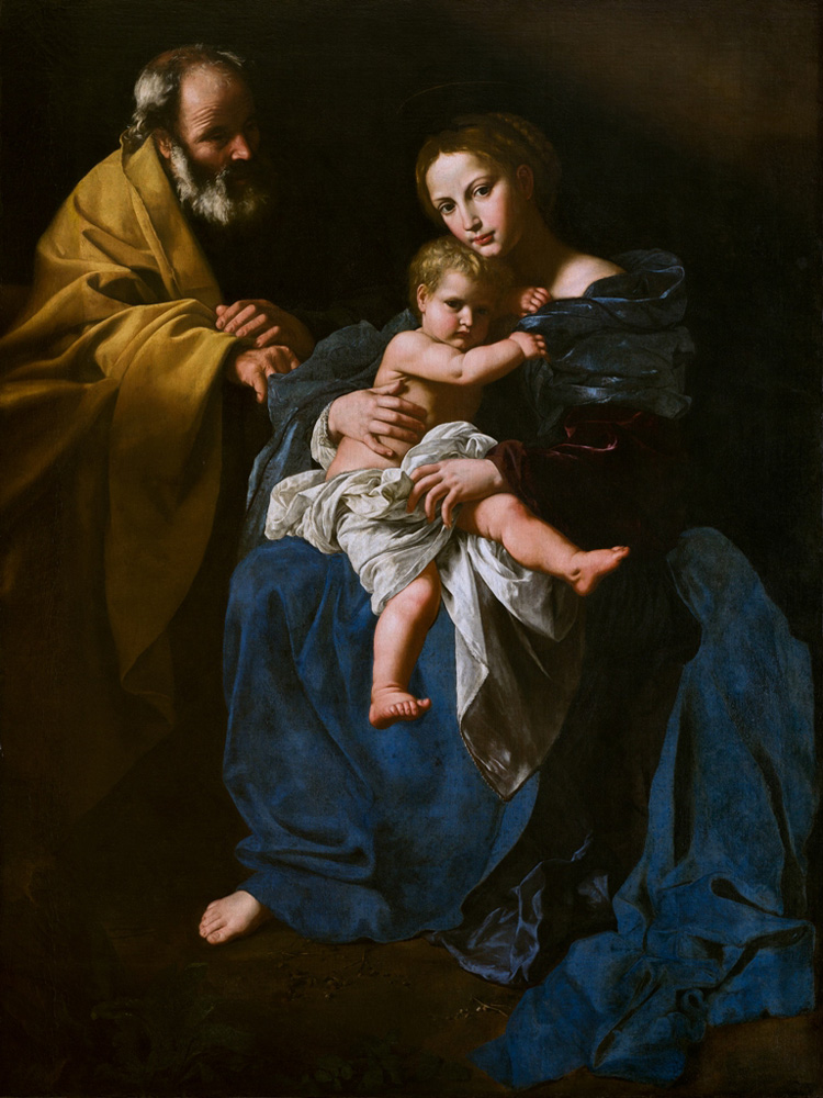 Bartolomeo Cavarozzi, Sacra famiglia (Pinacoteca dell'Accademia Albertina) Bartolomeo Cavarozzi, Sacra famiglia (Pinacoteca dell'Accademia Albertina)
