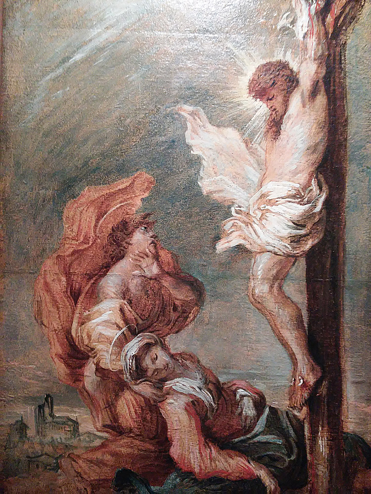 Giovanni Benedetto Castiglione detto il Grechetto, Crocifissione
