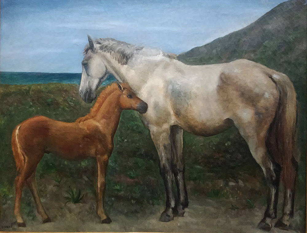 Carlo Carrà, I cavalli
