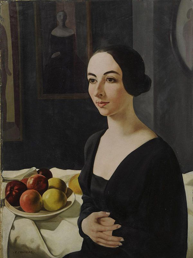 Felice Casorati, Ritratto di Hena Rigotti
