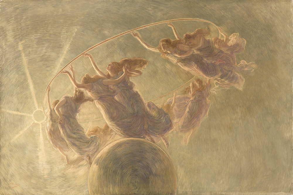 Gaetano Previati, Danza delle ore
