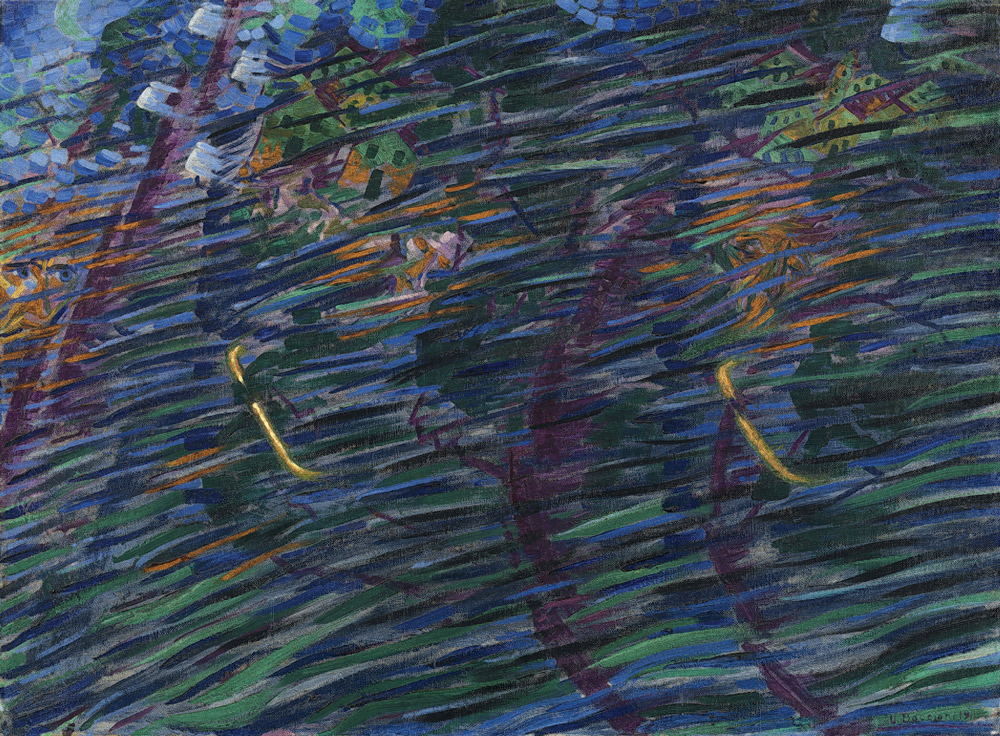 Umberto Boccioni, Quelli che vanno
