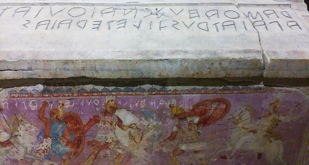 Dettaglio del Sarcofago delle Amazzoni
 Dettaglio del Sarcofago delle Amazzoni