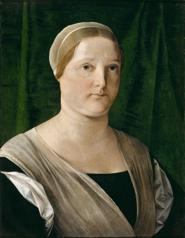 Lorenzo Lotto, Busto di donna (Giovanna de’ Rossi vedova Malaspina?)

