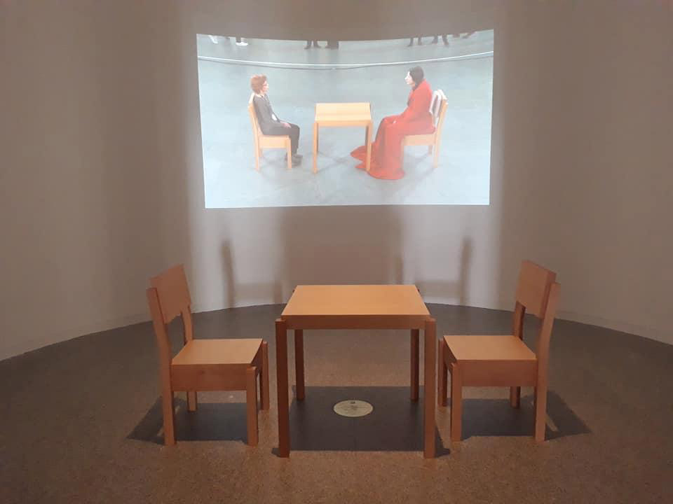 Video-installazione The Artist is present. Ph. Credit Francesca Della Ventura
