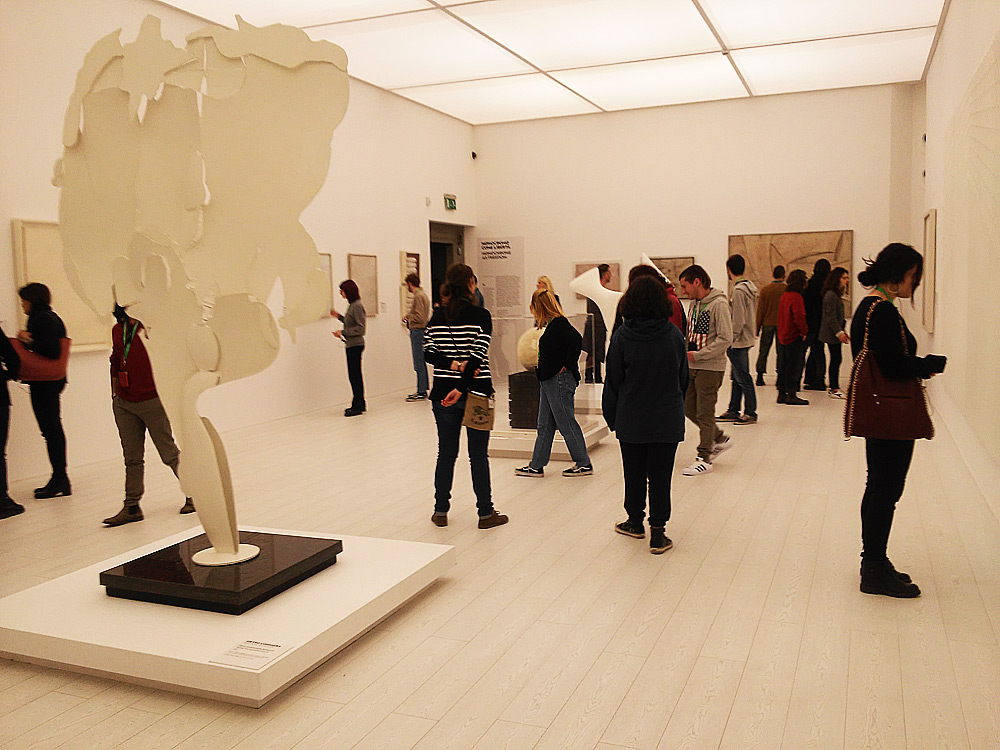 Sala della mostra Nascita di una nazione
