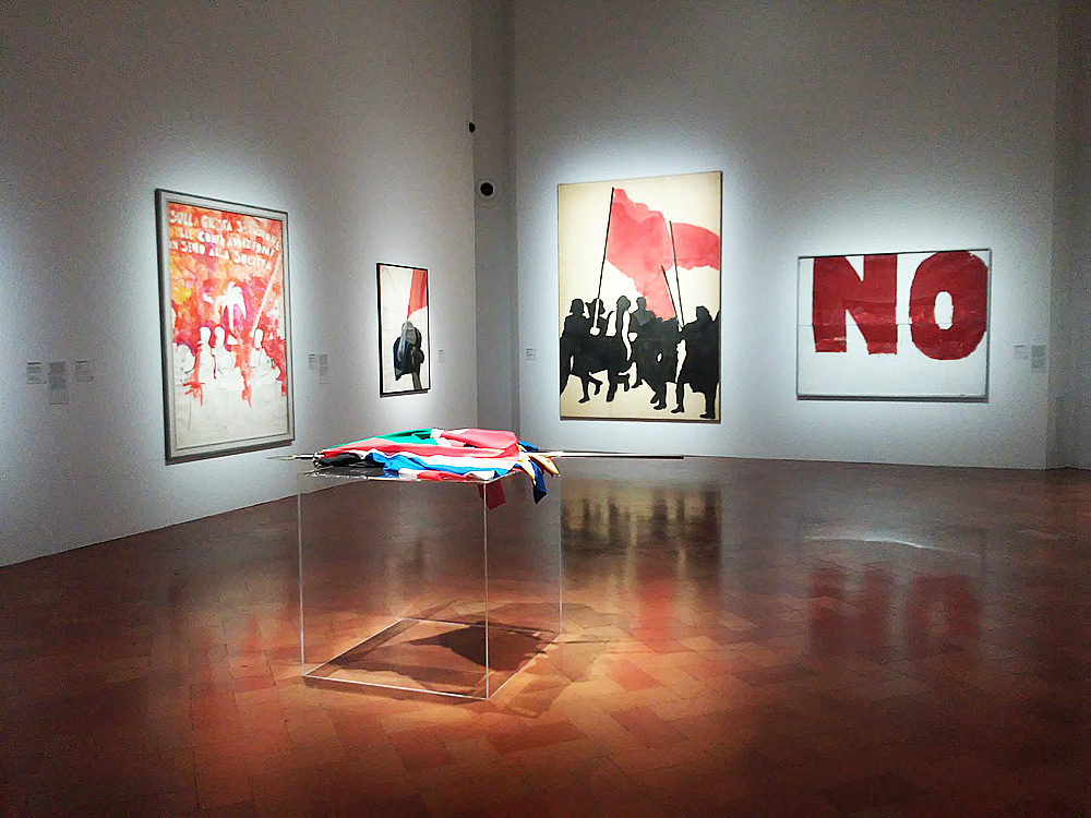 Sala della mostra Nascita di una nazione
