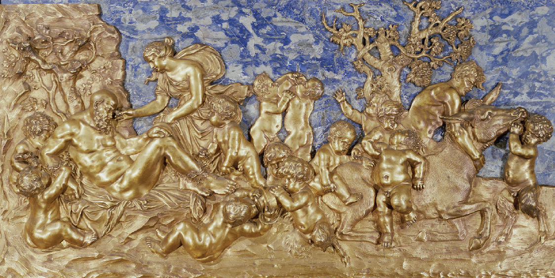 FranÃ§ois Duquesnoy, Sileno addormentato (1630 circa?; bronzo e lapislazzuli, 53 x 105 cm; Anversa, Rubenshuis)
