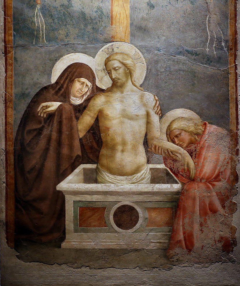 I protagonisti del Cristo in pietÃ  di Masolino
