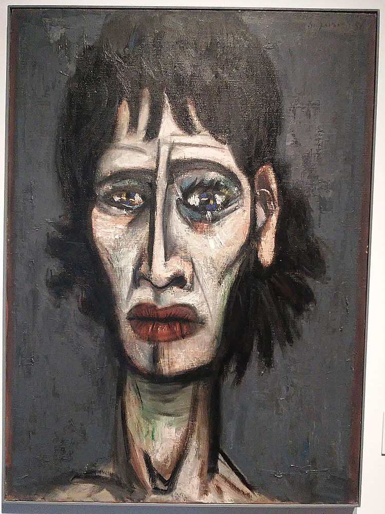 Gianfranco Ferroni, Donna siciliana (1956; olio su tela, 105 x 75 cm; Collezione privata)
