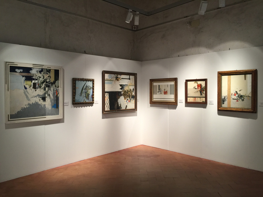 Sala della mostra Gianfranco Ferroni. Prima e dopo la Biennale del '68. Tutto sta per compiersi
