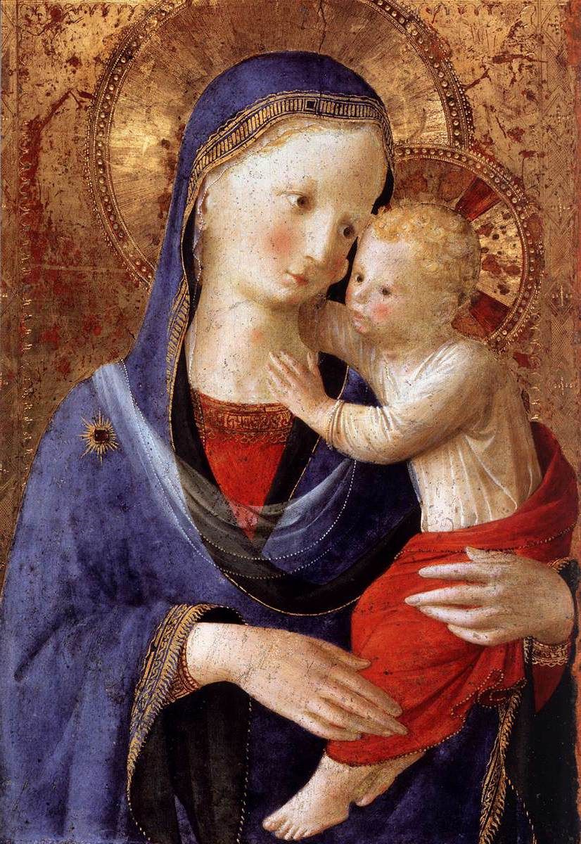 Beato Angelico, Madonna col Bambino (1450 circa; tempera su tavola; Berna, Kunstumuseum)
