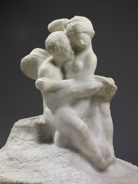 Auguste Rodin, Amore e Psiche (1898 circa; marmo, altezza 101 cm; Londra, Victoria and Albert Museum)
