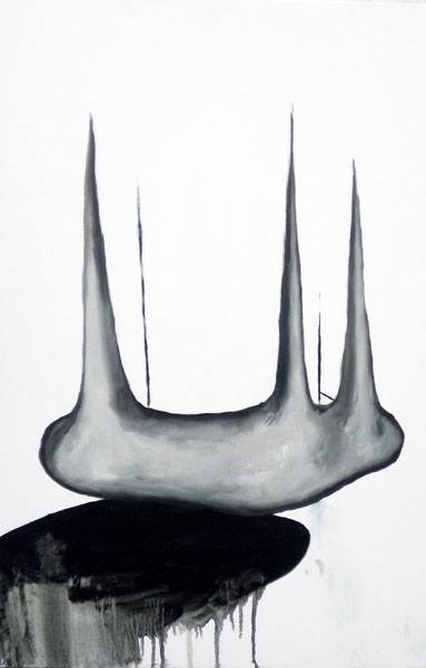 Roberto Chiabrera, 12 ore (2014; 40 x 60 cm)
