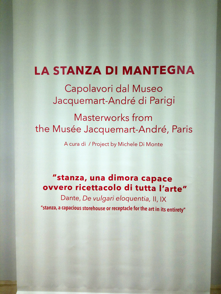 Immagini dalla mostra La stanza di Mantegna
 Immagini dalla mostra La stanza di Mantegna
