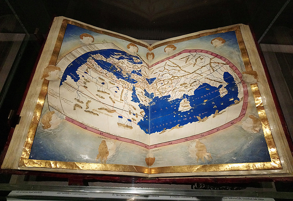 Immagini dalla mostra L'acqua microscopio della natura. Il Codice Leicester di Leonardo da Vinci. Ph. Credit Finestre sull'Arte
