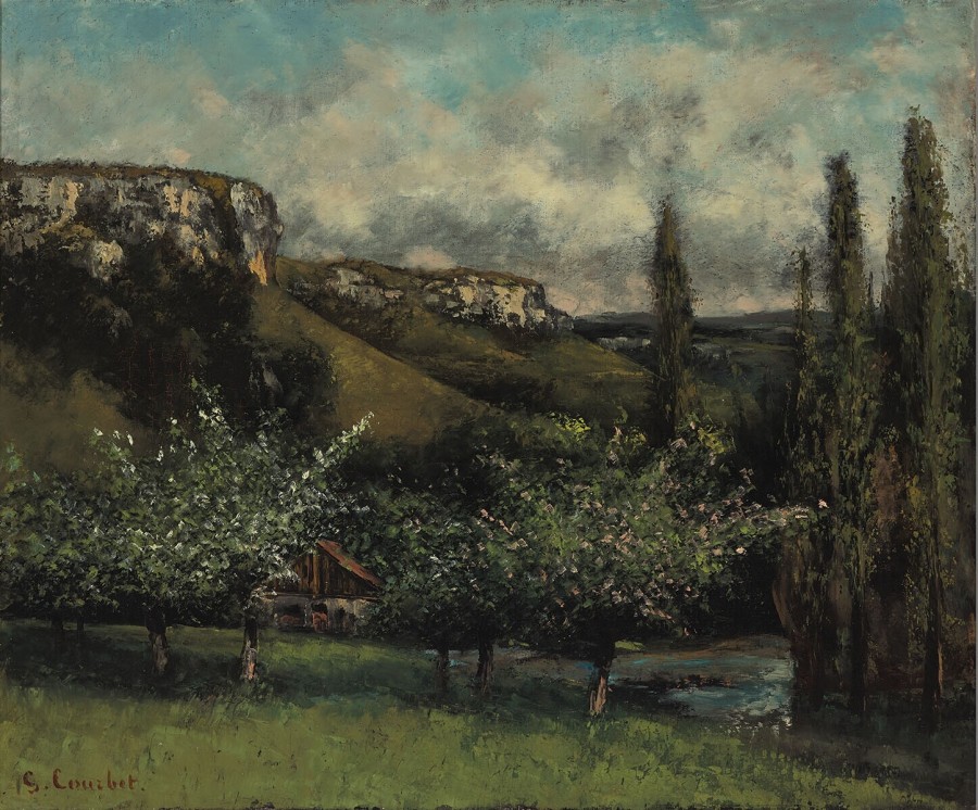 Gustave Courbet, I meli di papà Courbet a Ornans (1873; olio su tela, 45 x 54,5 cm; Rotterdam, Museum Boijmans van Beuningen)
