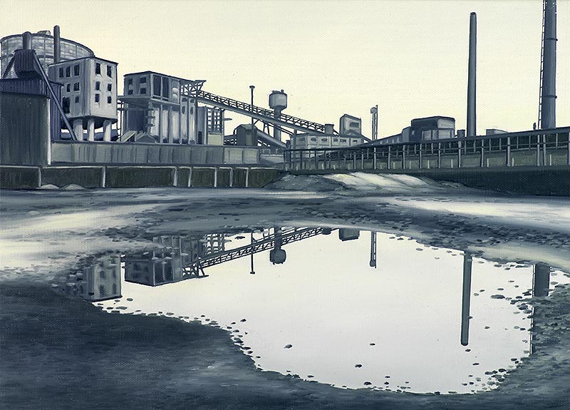 Andrea Chiesi, Kali Yuga 13 (2006; olio su lino, 25 x 35 cm)
